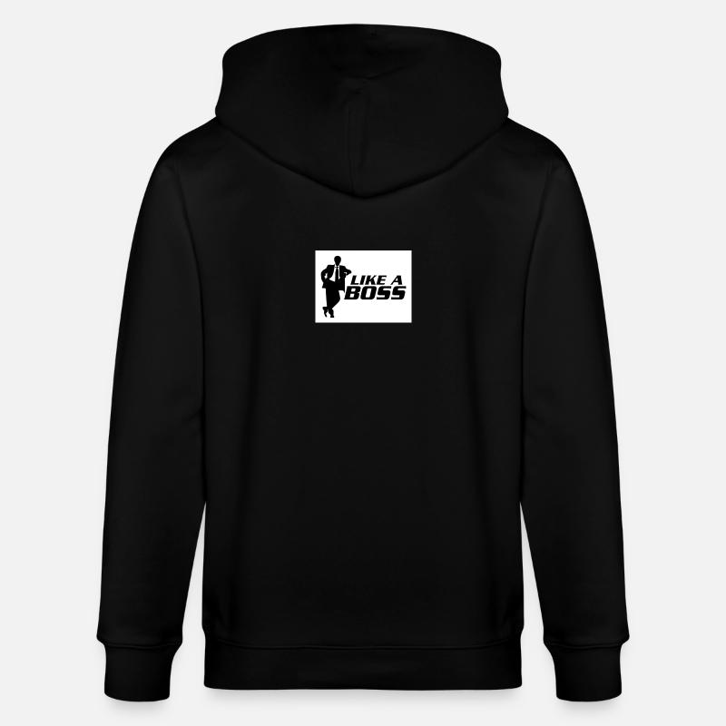 CHEF - Stanley/Stella Unisex Bio-Kapuzenjacke CULTIVATOR  - Schwarz