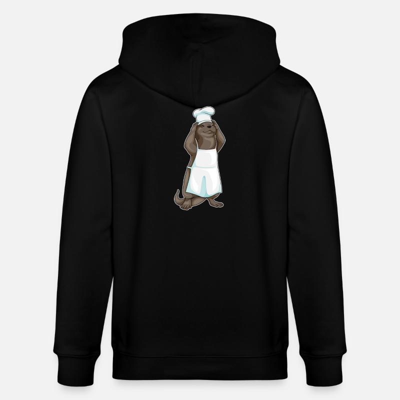 Chef Chef Cuisson Chef Cuisson - Veste à capuche bio CULTIVATOR Stanley/Stella Unisexe - noir