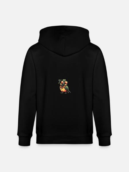 Papagai Comic Cool Sommer - Stanley/Stella Unisex Bio-Kapuzenjacke CULTIVATOR  - Schwarz