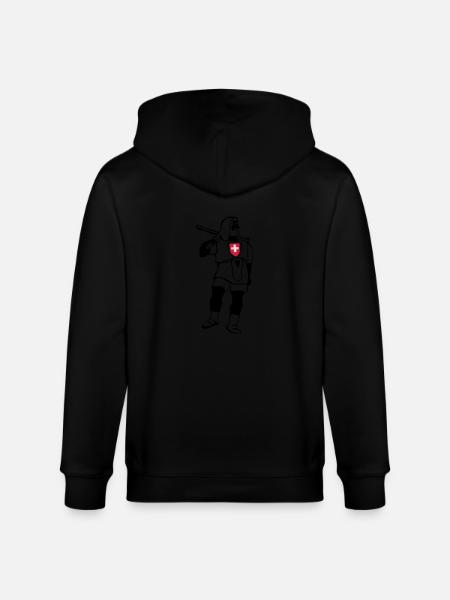 tellneu - Stanley/Stella Unisex Bio-Kapuzenjacke CULTIVATOR  - Schwarz