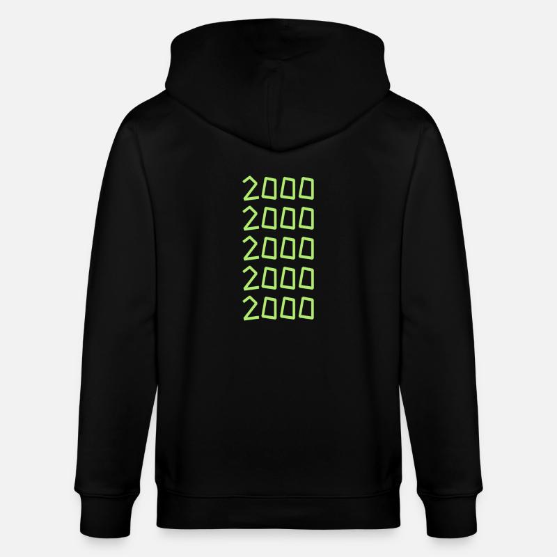 2000 - Veste à capuche bio CULTIVATOR Stanley/Stella Unisexe - noir