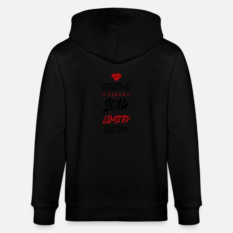 Édition limitée 2014 - Veste à capuche bio CULTIVATOR Stanley/Stella Unisexe - noir