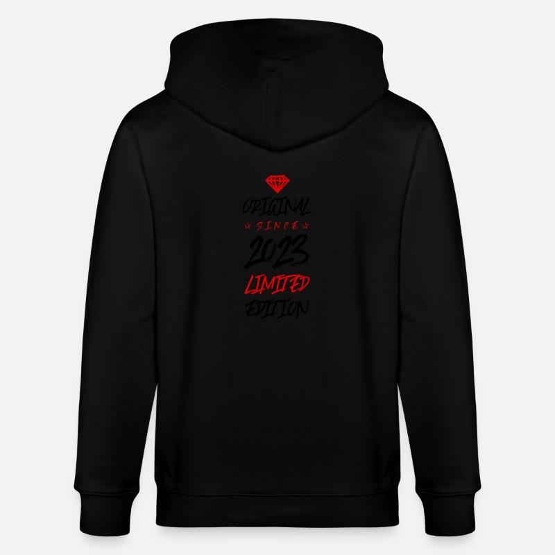 Édition limitée 2023 - Veste à capuche bio CULTIVATOR Stanley/Stella Unisexe - noir