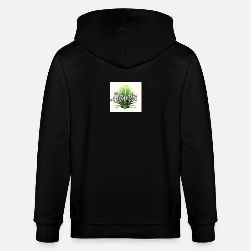 Launiu - Stanley/Stella Unisex Bio-Kapuzenjacke CULTIVATOR  - Schwarz