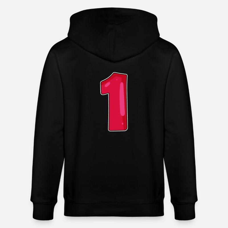 Numéro 1 - Veste à capuche bio CULTIVATOR Stanley/Stella Unisexe - noir