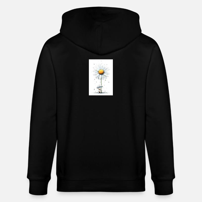 Daisy Bear avec parapluie - Veste à capuche bio CULTIVATOR Stanley/Stella Unisexe - noir