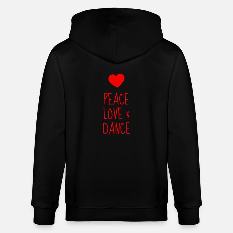 Danse Danseur Danseuse Ballet Opéra - Veste à capuche bio CULTIVATOR Stanley/Stella Unisexe - noir