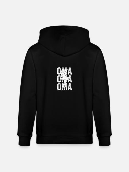 Fencing Grandma Fencing - Stanley/Stella CULTIVATOR  Unisex Organic Hooded Jacket - black
