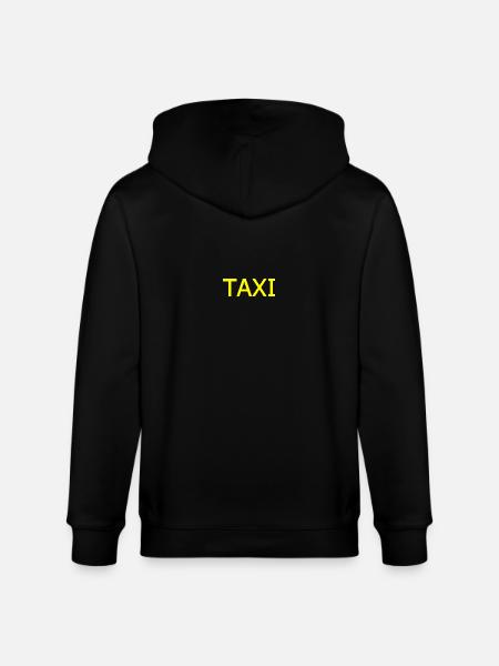 Taxi - Stanley/Stella Uniseks bio-ziphoodie CULTIVATOR  - zwart