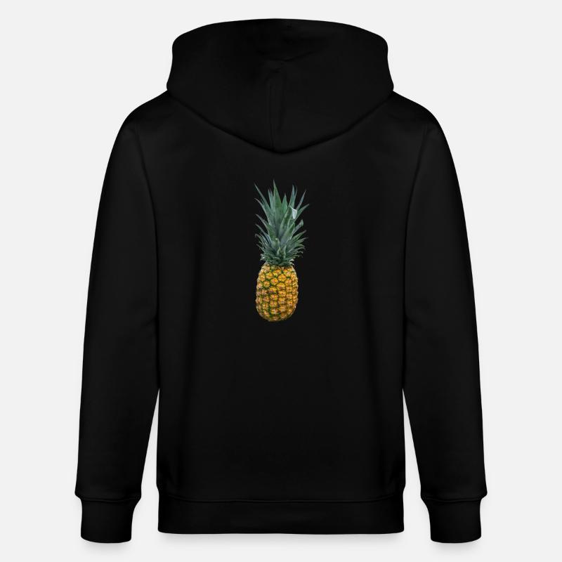 Fruit d'ananas - Veste à capuche bio CULTIVATOR Stanley/Stella Unisexe - noir