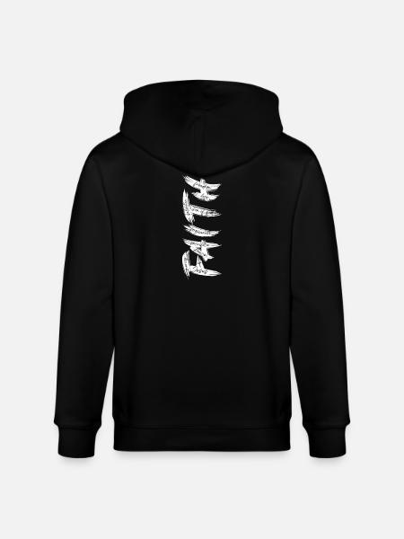 FOI - Paroles Cachées Design Chrétien - Veste à capuche bio CULTIVATOR Stanley/Stella Unisexe - noir