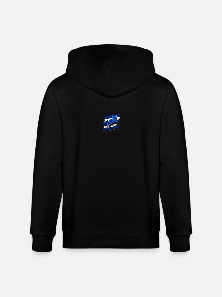 Blue Racer  - Veste à capuche bio CULTIVATOR Stanley/Stella Unisexe - noir