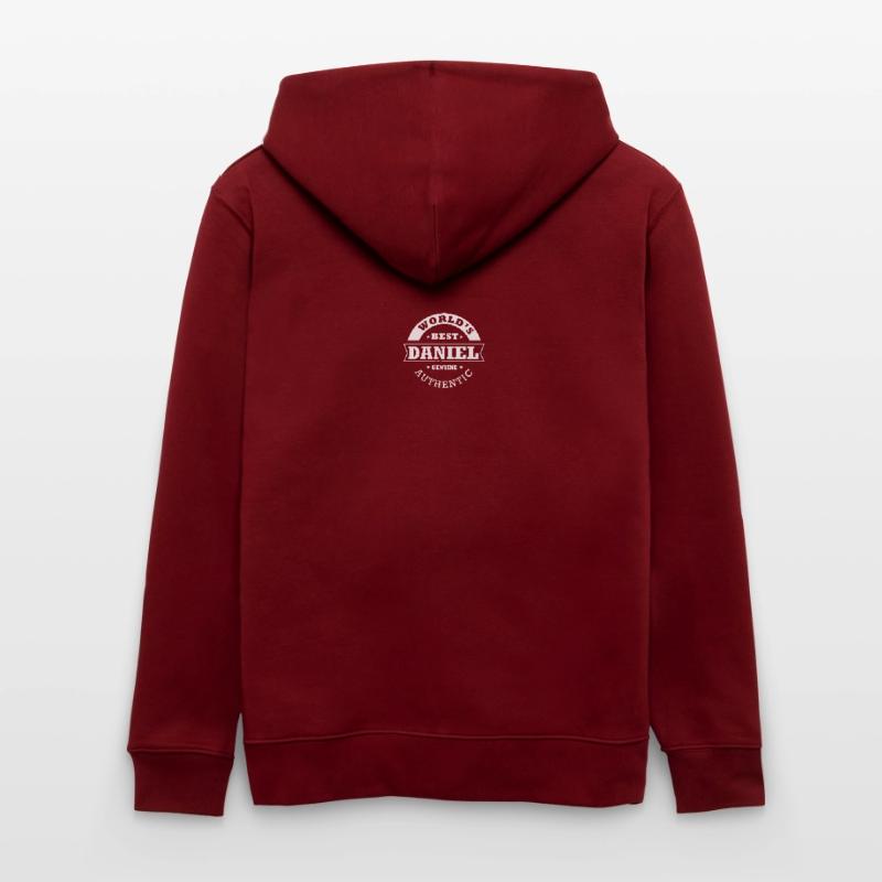 Daniel world s best personalized name daniel Stanley/Stella CULTIVATOR  Unisex Organic Hooded Jacket