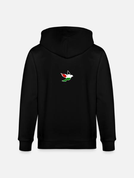 Free palestine - Veste à capuche bio CULTIVATOR Stanley/Stella Unisexe - noir