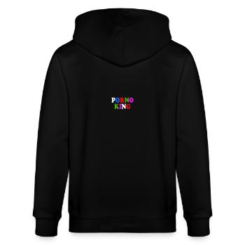 Porno king - Veste à capuche bio CULTIVATOR Stanley/Stella Unisexe - noir - Dos - Anna (173cm)