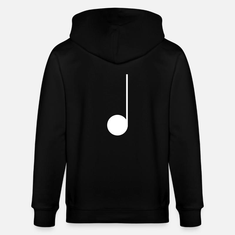 Note - Veste à capuche bio CULTIVATOR Stanley/Stella Unisexe - noir