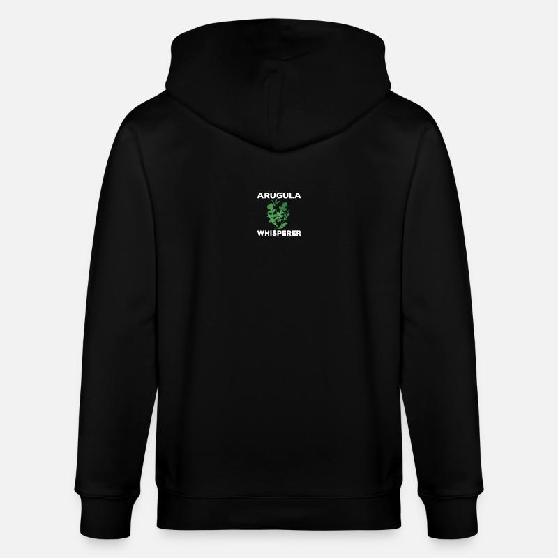 Murmure de roquette - Veste à capuche bio CULTIVATOR Stanley/Stella Unisexe - noir