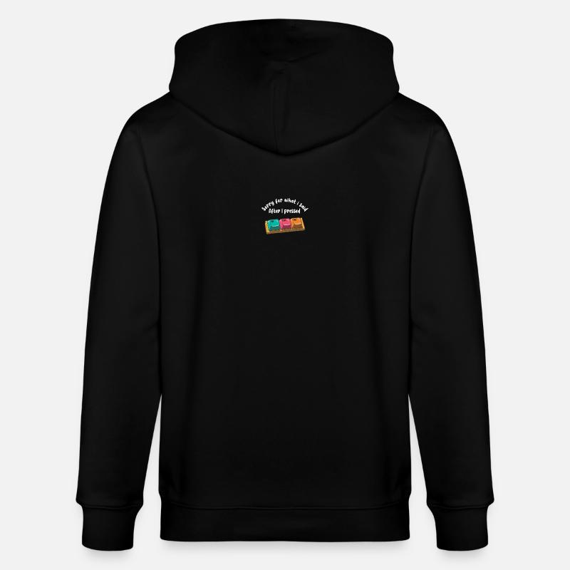 Funny Computer Nerd Gift - Stanley/Stella CULTIVATOR Unisex Organic Hooded Jacket - black