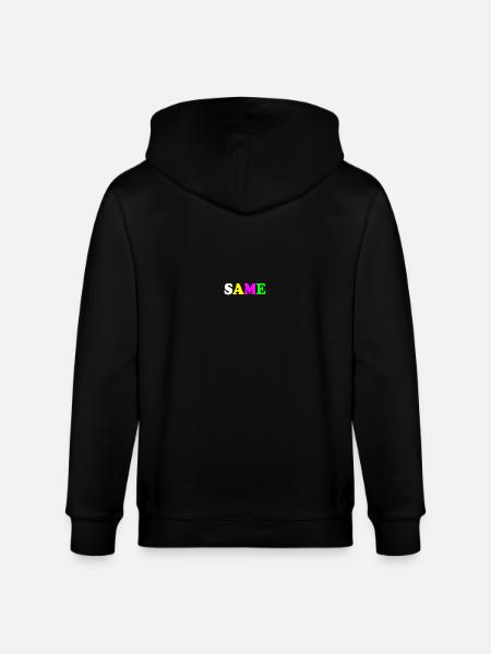 Same - Veste à capuche bio CULTIVATOR Stanley/Stella Unisexe - noir