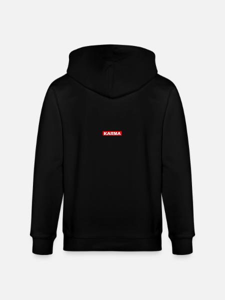 Karma - Veste à capuche bio CULTIVATOR Stanley/Stella Unisexe - noir