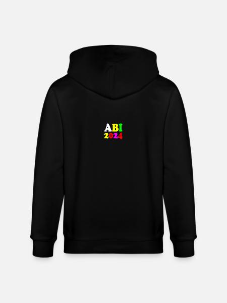 Abi 2024 - Stanley/Stella Unisex Bio-Kapuzenjacke CULTIVATOR  - Schwarz