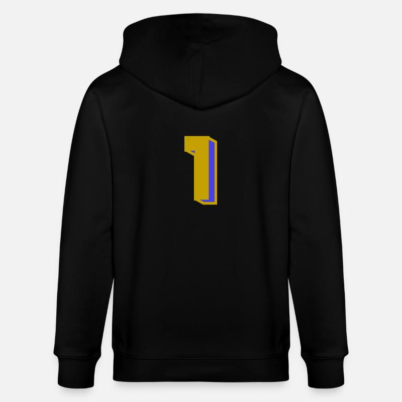 1 - Veste à capuche bio CULTIVATOR Stanley/Stella Unisexe - noir