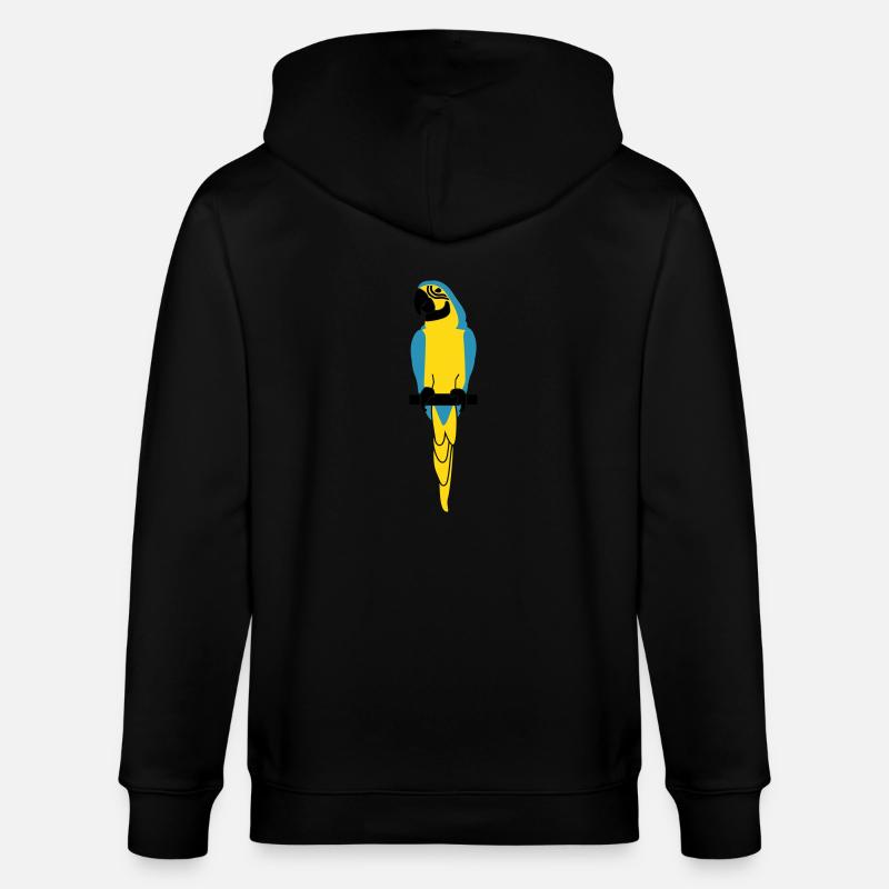 Parrot - Stanley/Stella CULTIVATOR Unisex Organic Hooded Jacket - black