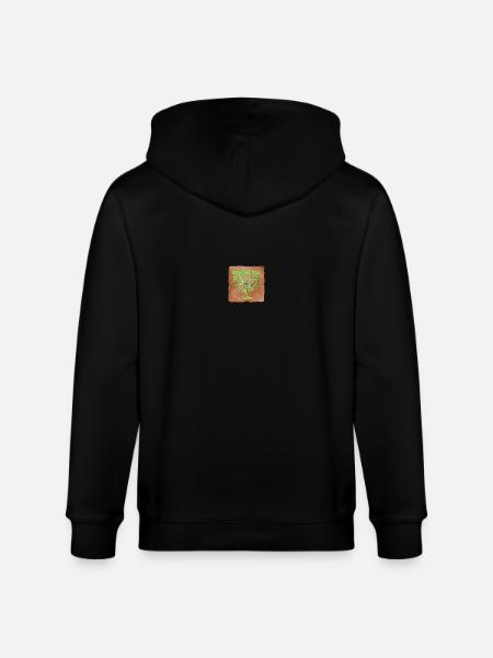 Masel Tov E 35 - Stanley/Stella CULTIVATOR Unisex Organic Hooded Jacket - black