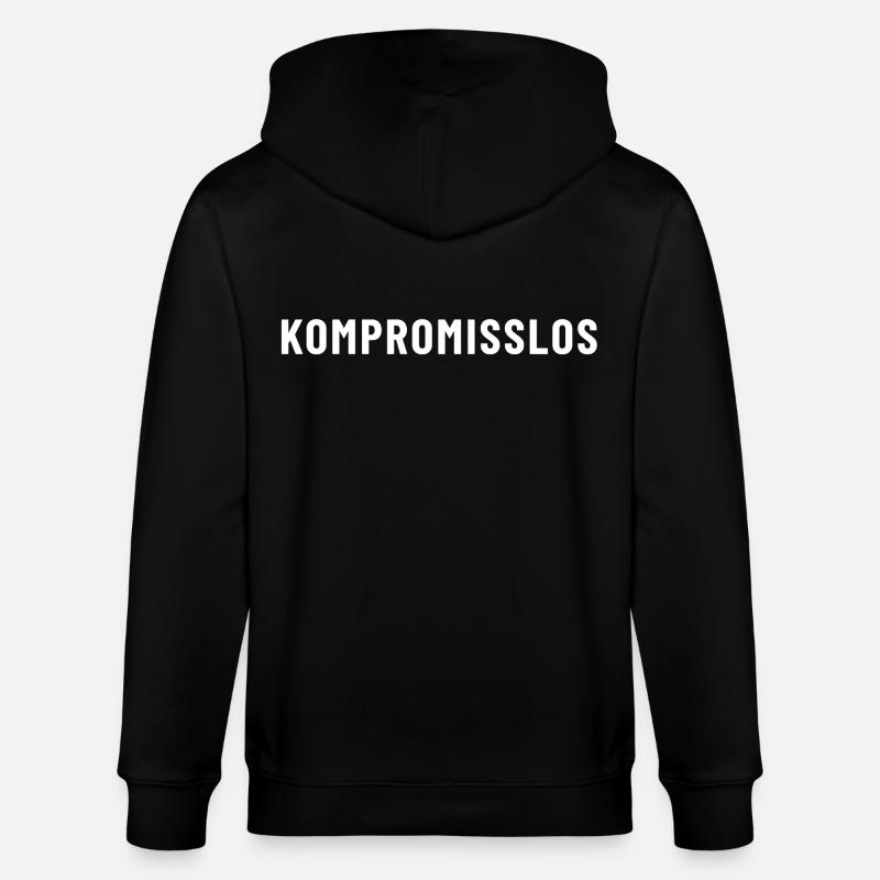 Kompromisslos - Stanley/Stella Unisex Bio-Kapuzenjacke CULTIVATOR - Schwarz