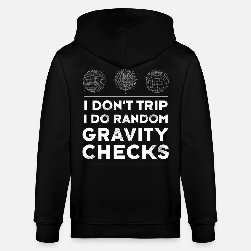 nerd physiker mathematik experiment sci-fi spruch - Stanley/Stella Unisex Bio-Kapuzenjacke CULTIVATOR  - Schwarz