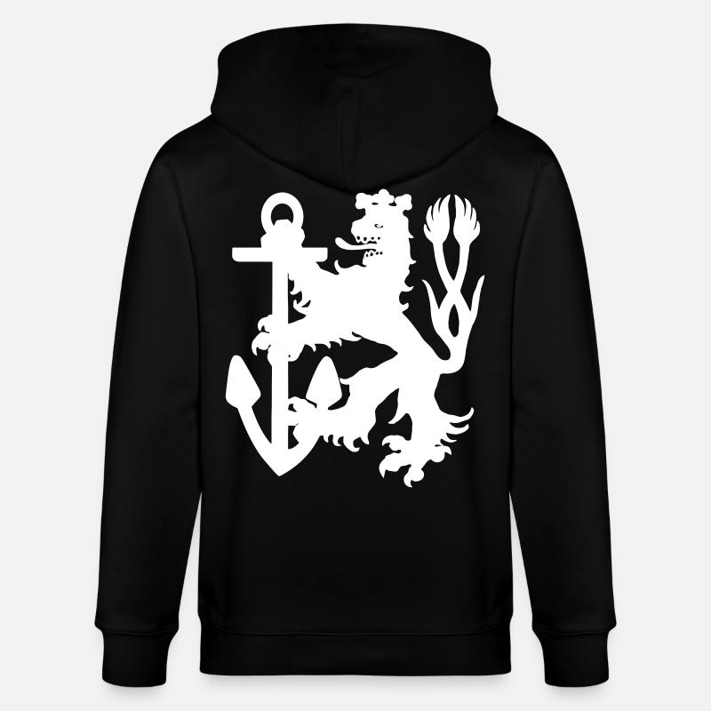 Düsseldorf - Düsseldorf Lion - Veste à capuche bio CULTIVATOR Stanley/Stella Unisexe - noir
