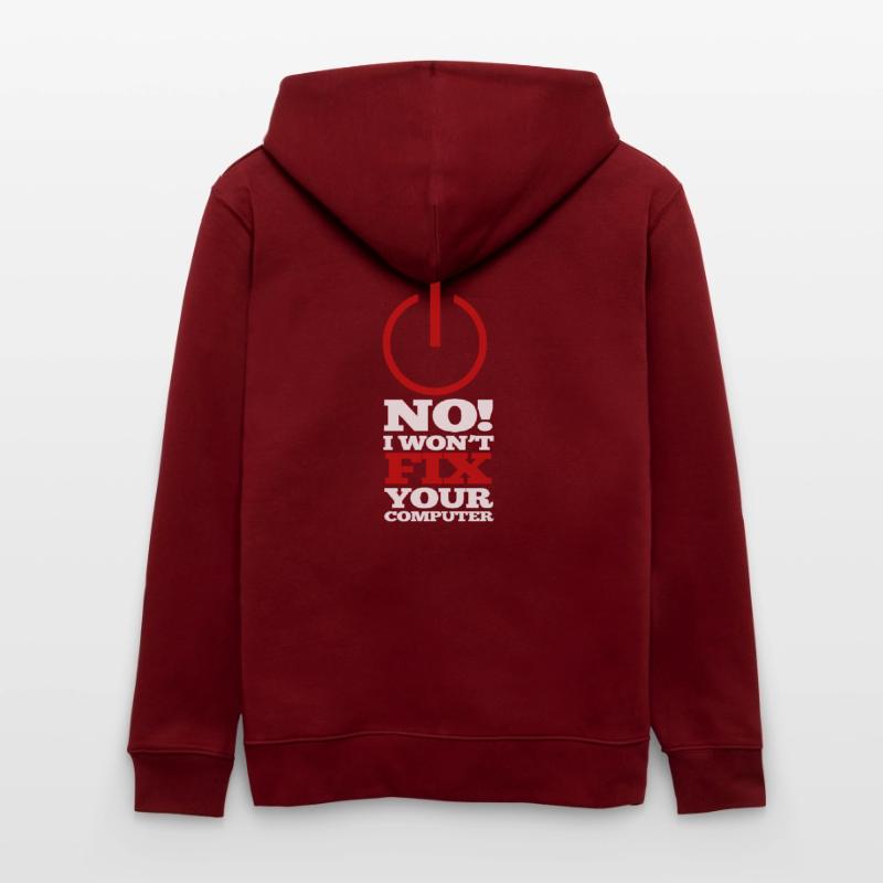Computer Programm Code Nerd Script Hacker Stanley/Stella Unisex Bio-Kapuzenjacke CULTIVATOR 