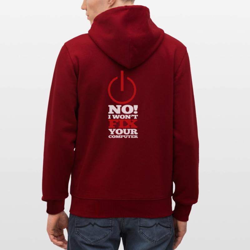 Computer Programm Code Nerd Script Hacker Stanley/Stella Unisex Bio-Kapuzenjacke CULTIVATOR 