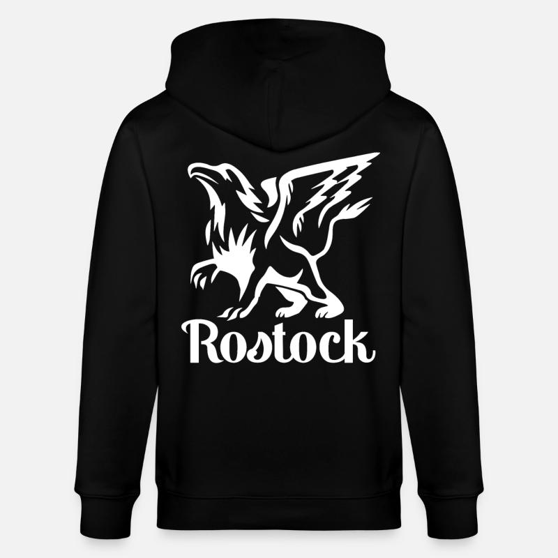 Rostock Greif HRO - Conception - Veste à capuche bio CULTIVATOR Stanley/Stella Unisexe - noir