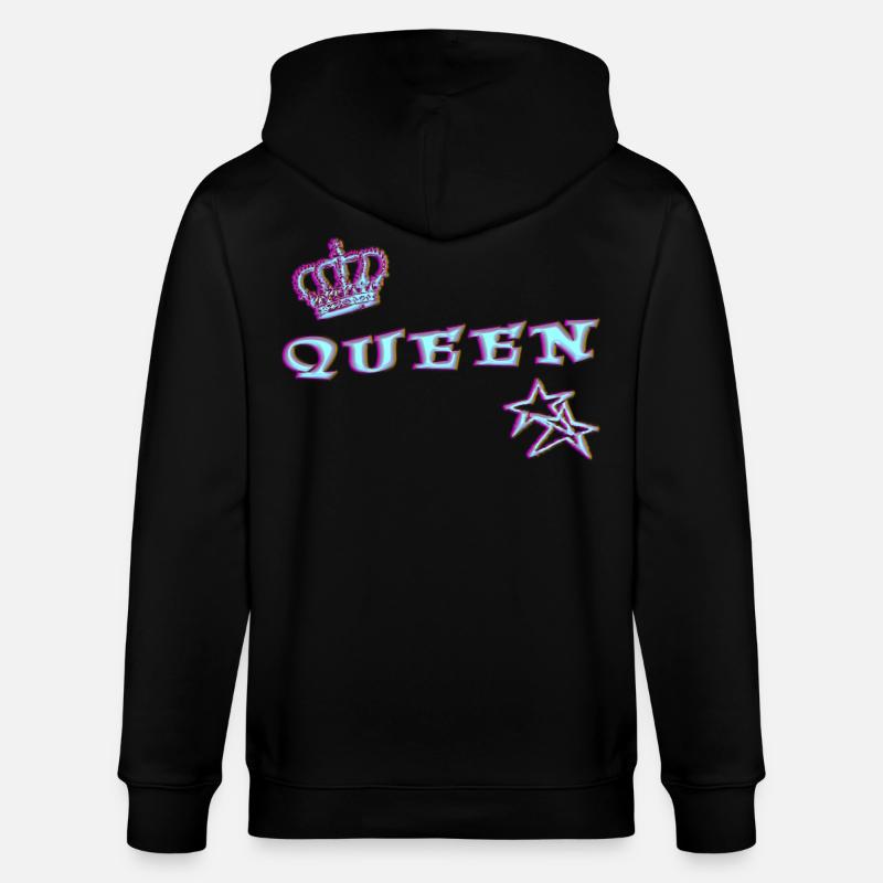 Queen - Veste à capuche bio CULTIVATOR Stanley/Stella Unisexe - noir