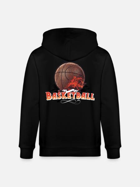 basketball - Stanley/Stella CULTIVATOR  Unisex Organic Hooded Jacket - black