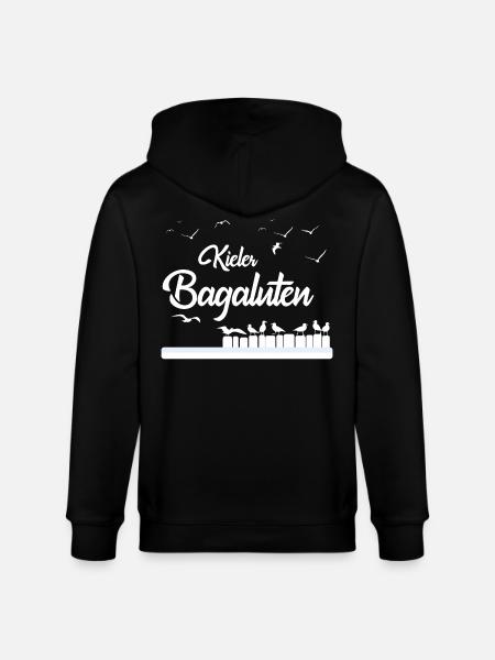 Kieler Bagaluten - Stanley/Stella Unisex Bio-Kapuzenjacke CULTIVATOR  - Schwarz