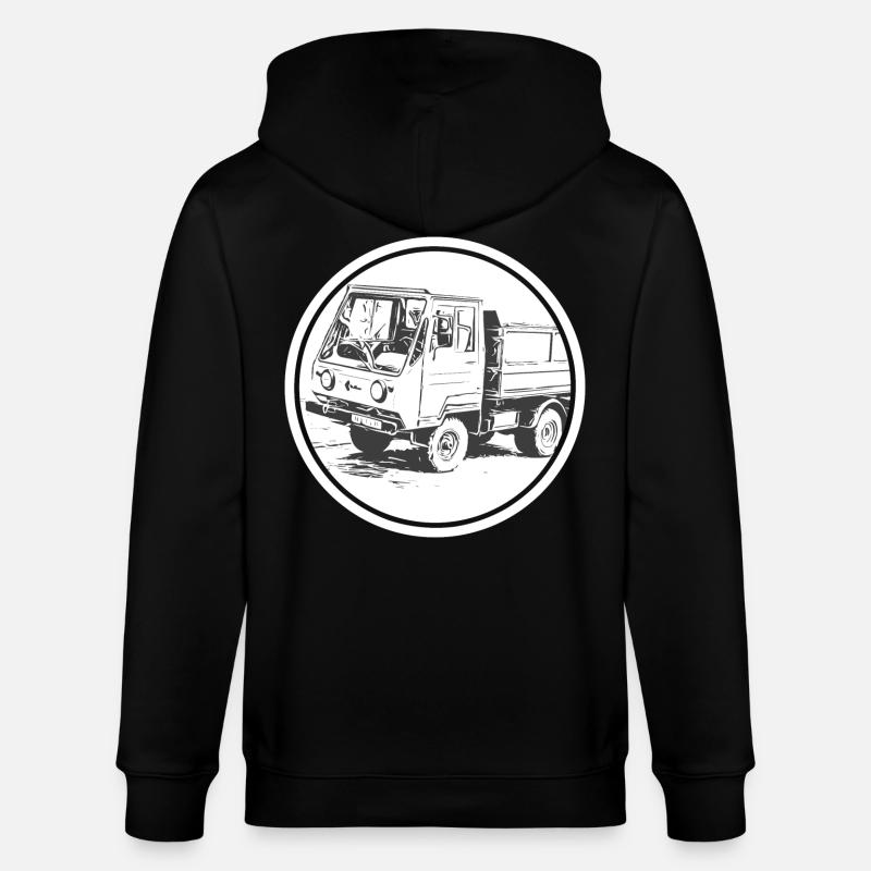 Multicar M25 - Stanley/Stella Unisex Bio-Kapuzenjacke CULTIVATOR  - Schwarz