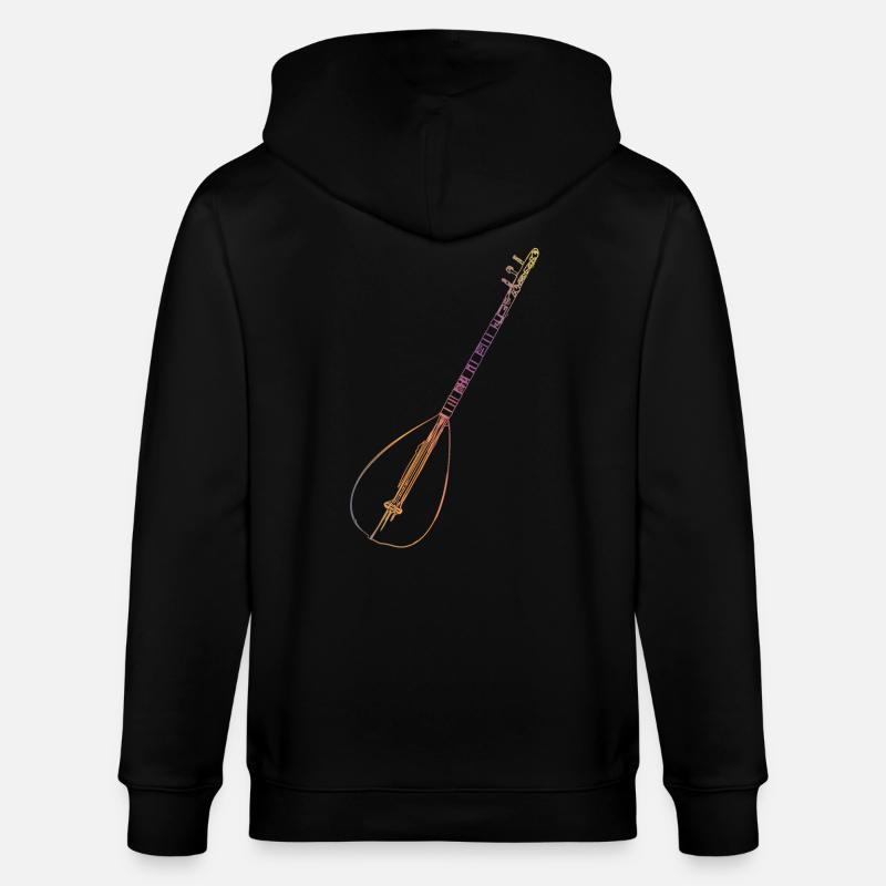 Turkish music - Stanley/Stella CULTIVATOR  Unisex Organic Hooded Jacket - black