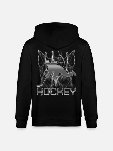 Hockey sur glace - Veste à capuche bio CULTIVATOR Stanley/Stella Unisexe - noir