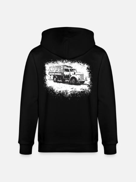 Framo Barkas V 901/2 - Stanley/Stella CULTIVATOR Unisex Organic Hooded Jacket - black