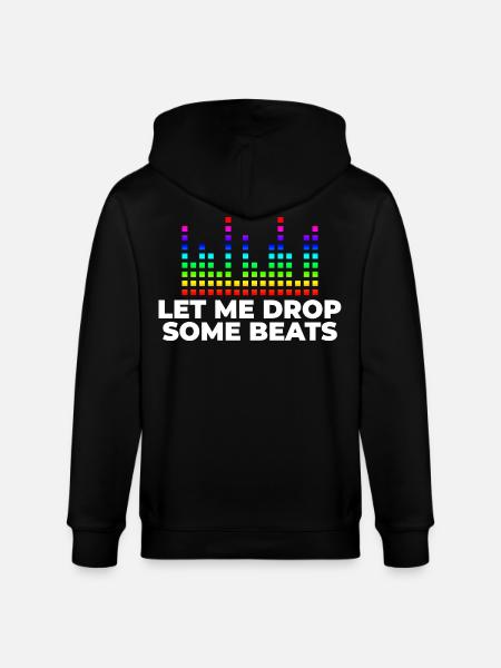 DJ Music - Stanley/Stella CULTIVATOR Unisex Organic Hooded Jacket - black