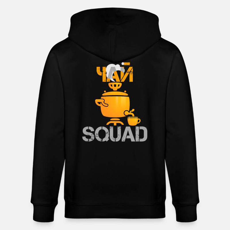 TEE SQUAD Cadeau russe - Veste à capuche bio CULTIVATOR Stanley/Stella Unisexe - noir