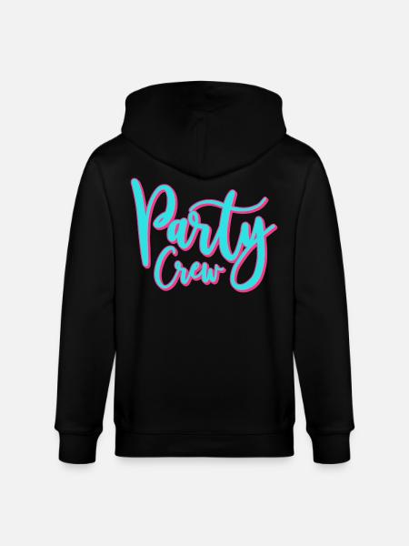 Partycrew / Party Crew - Stanley/Stella Unisex Bio-Kapuzenjacke CULTIVATOR  - Schwarz