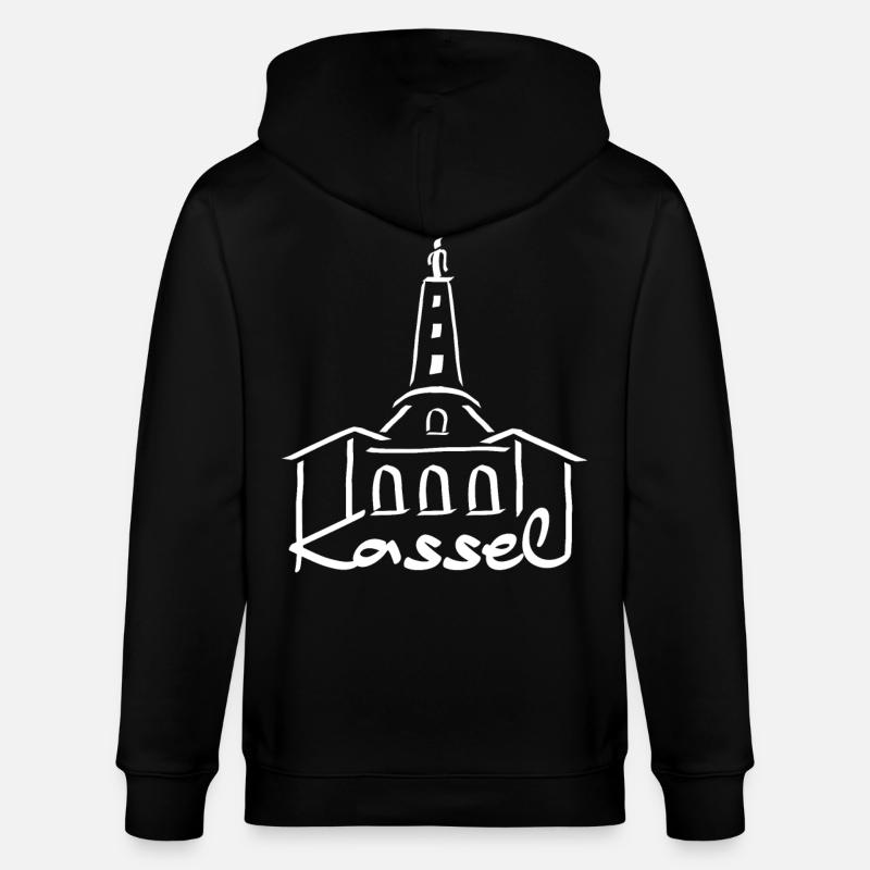 Herkules Kassel - Stanley/Stella Unisex Bio-Kapuzenjacke CULTIVATOR  - Schwarz
