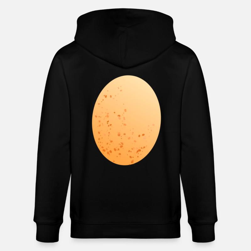 Oeuf oeuf poule - Veste à capuche bio CULTIVATOR Stanley/Stella Unisexe - noir