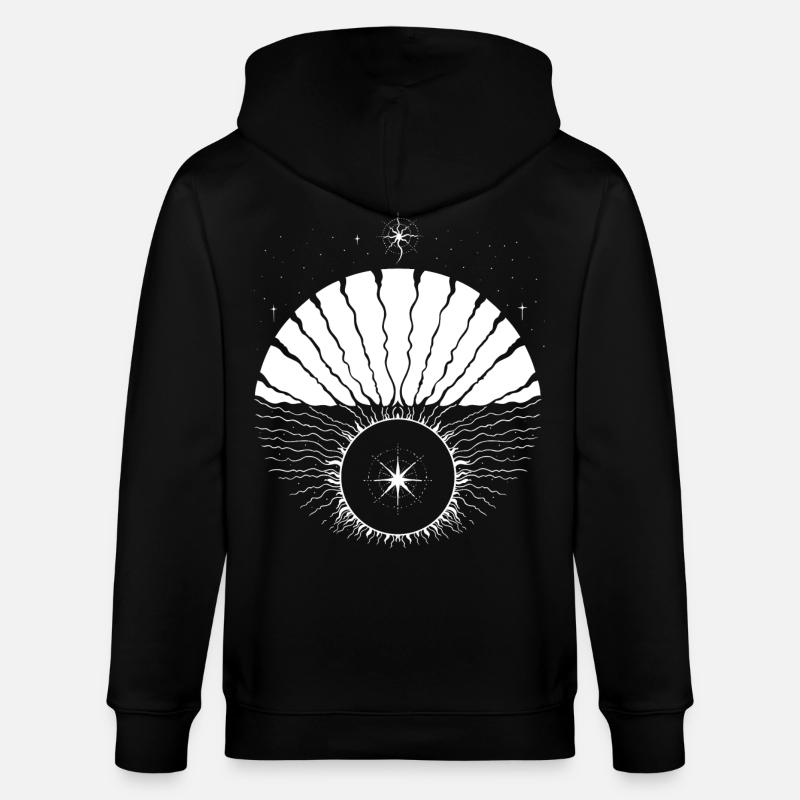 Solstice d’hiver Julmond Yule - Veste à capuche bio CULTIVATOR Stanley/Stella Unisexe - noir
