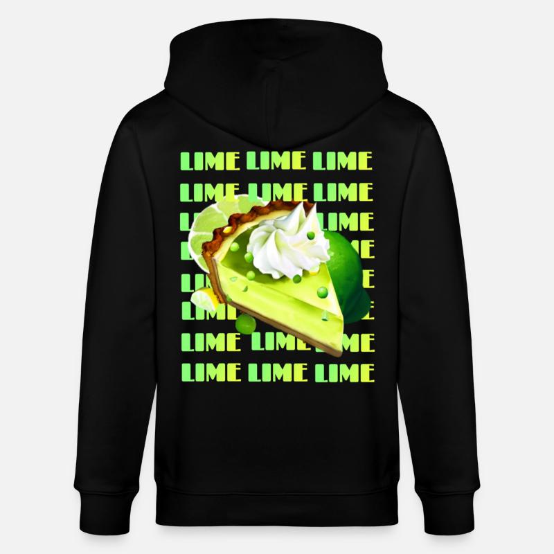 Key Lime Pie - Stanley/Stella Unisex Bio-Kapuzenjacke CULTIVATOR  - Schwarz