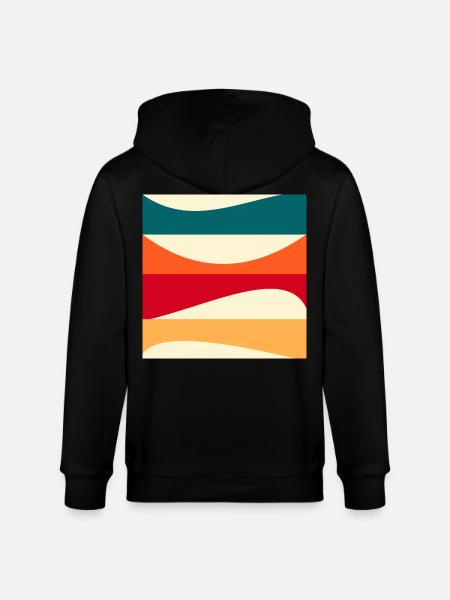 constructivisme - Veste à capuche bio CULTIVATOR Stanley/Stella Unisexe - noir