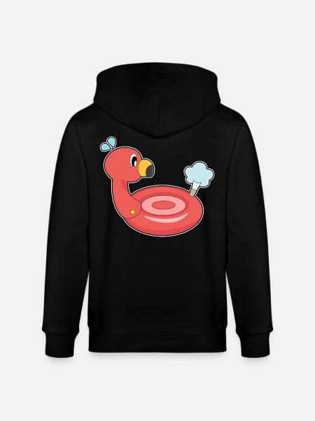 Flamingo Luftmatratze - Stanley/Stella Unisex Bio-Kapuzenjacke CULTIVATOR - Schwarz